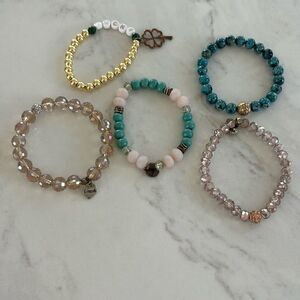 Various beaded bracelets - erimish/ boutique bracelets